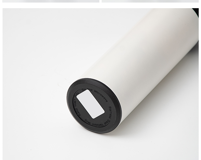 460ML简约文字斜面盖保温杯