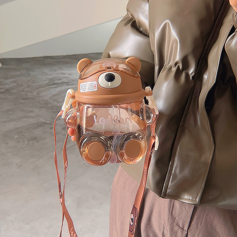 700ML墩墩熊塑料杯