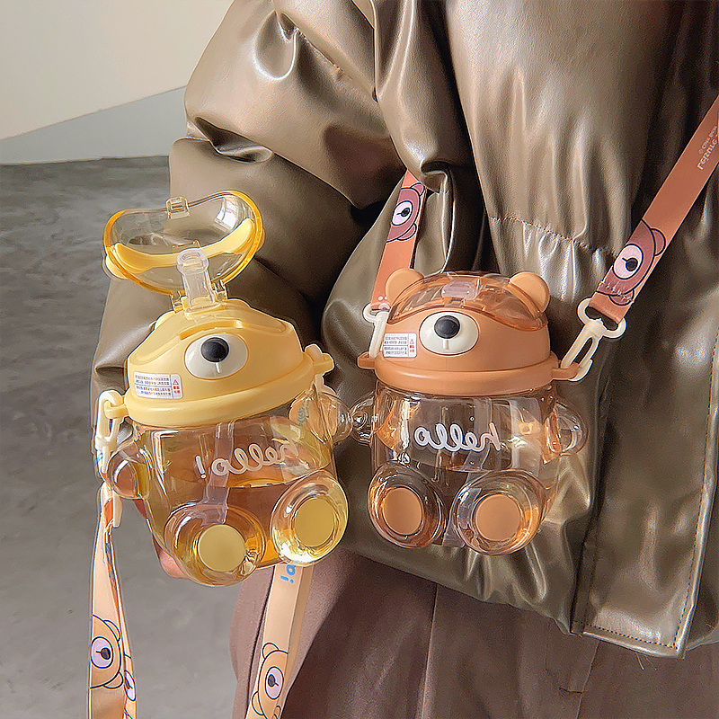 700ML墩墩熊塑料杯