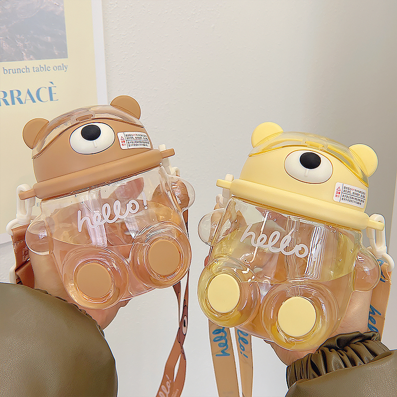 700ML墩墩熊塑料杯