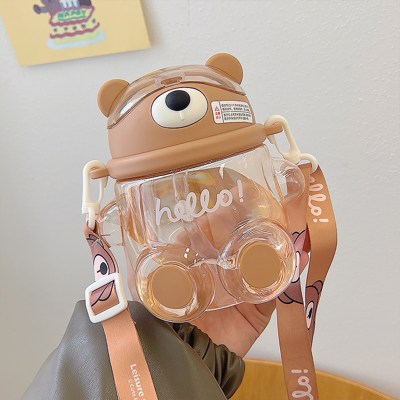 700ML墩墩熊塑料杯