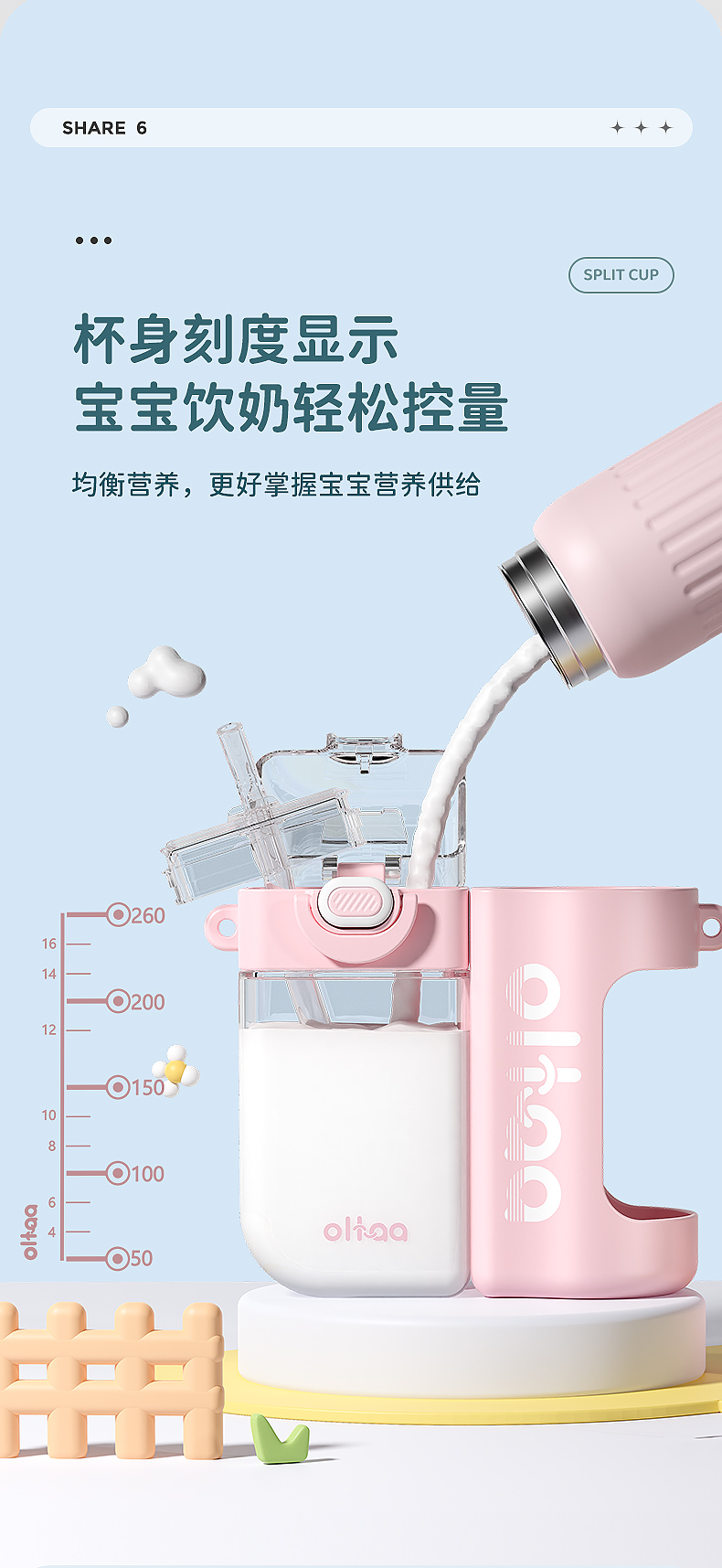 400+320ML噢哈魔力拆分分享杯