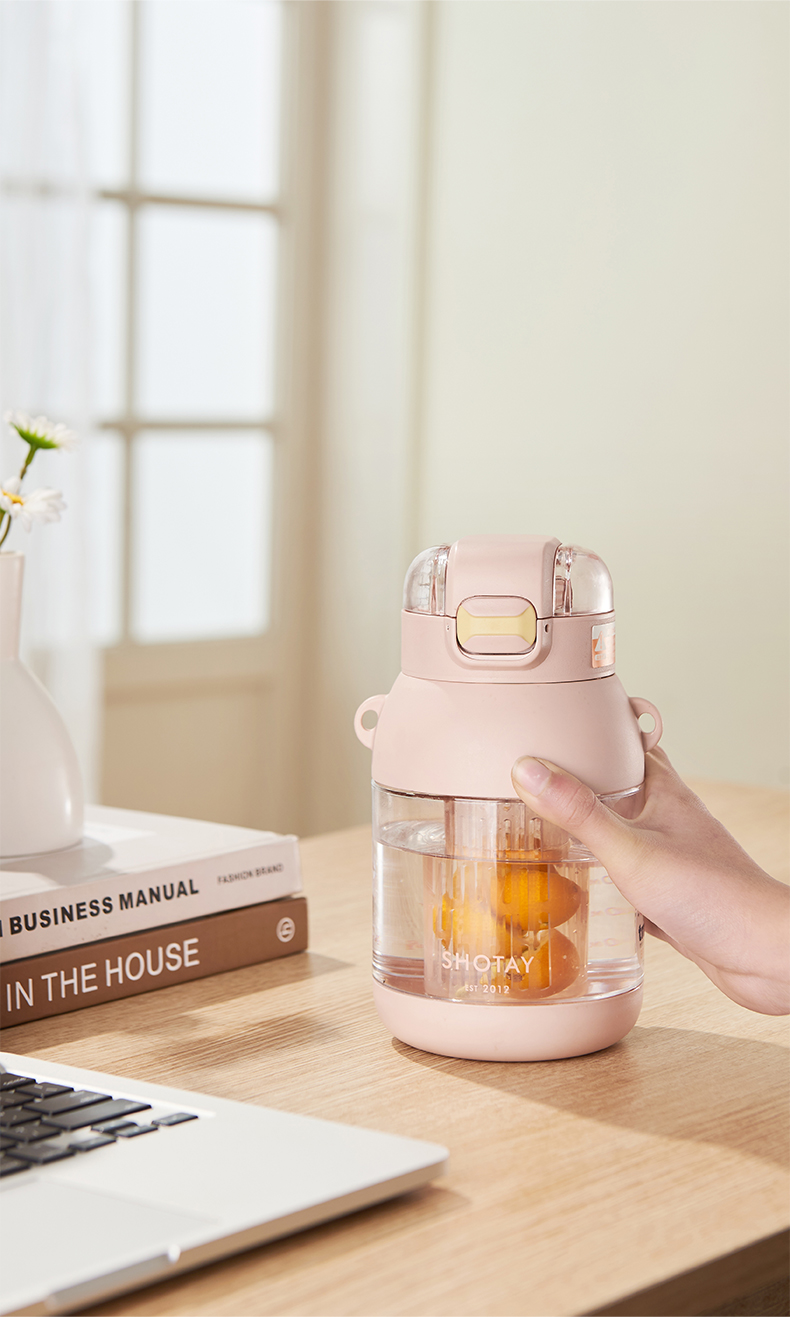 1400ML尚泰花茶塑料杯