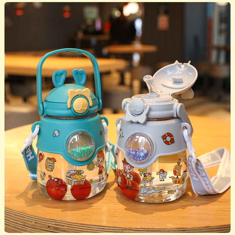 1200ML兔子大肚塑料杯