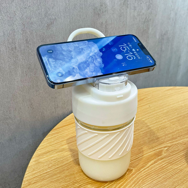 400ML新奢双饮公仔系列玻璃杯