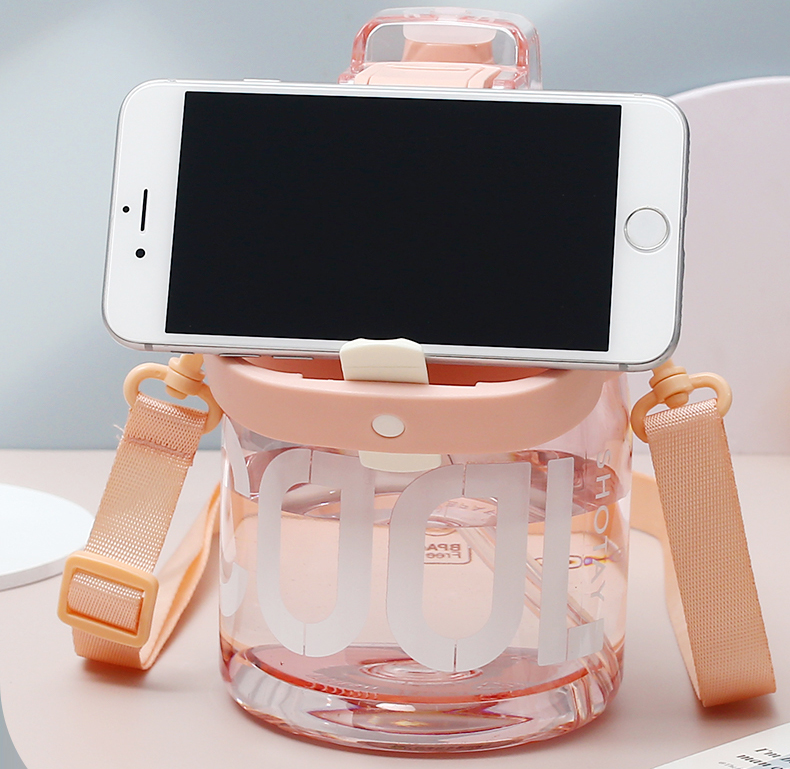 1400ML尚泰大容量双饮塑料杯