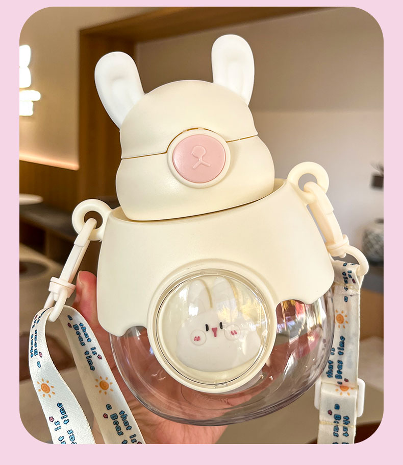 930ML可可兔塑料杯