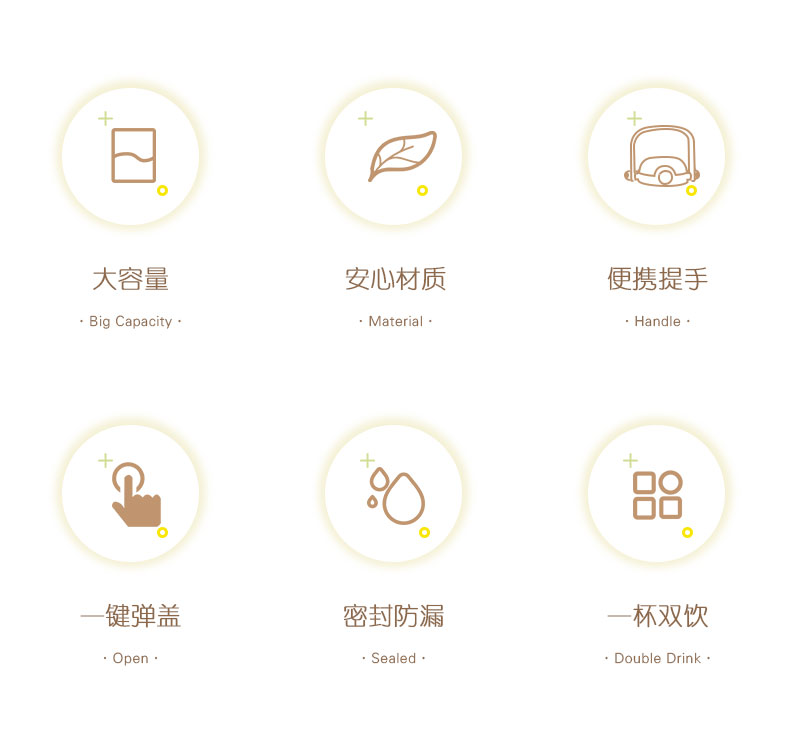 1150ML抱抱兔塑料杯