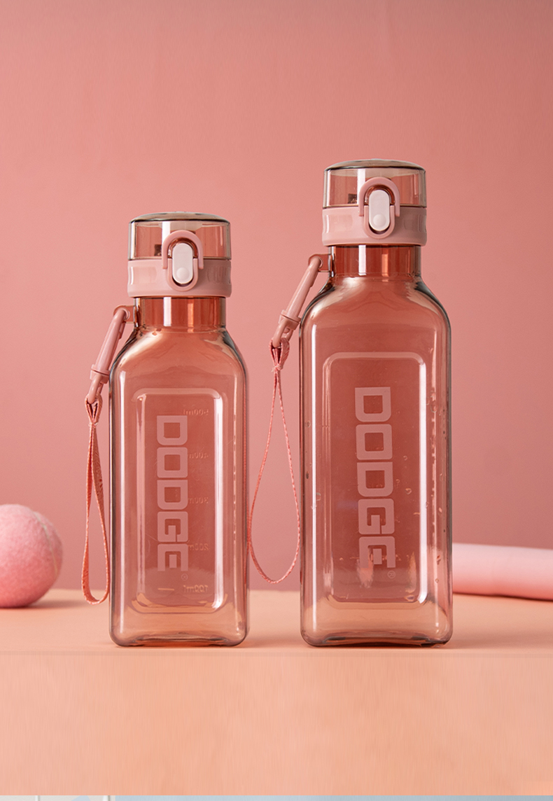 700ML道奇方尊休闲塑料杯大容量水壶户外运动旅行水杯