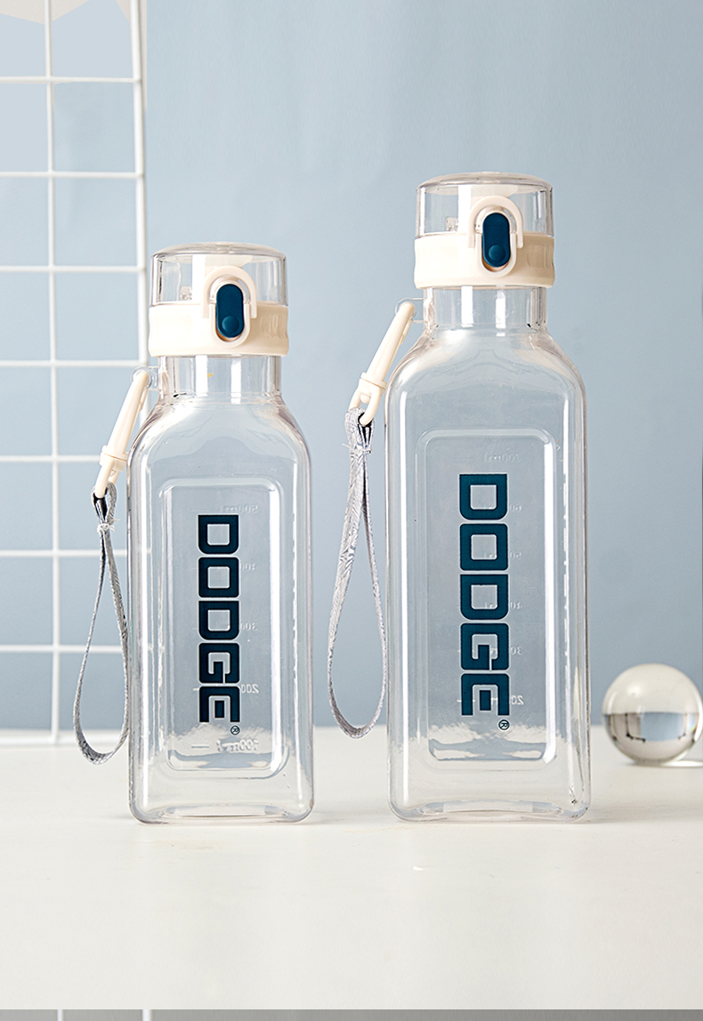 700ML道奇方尊休闲塑料杯大容量水壶户外运动旅行水杯