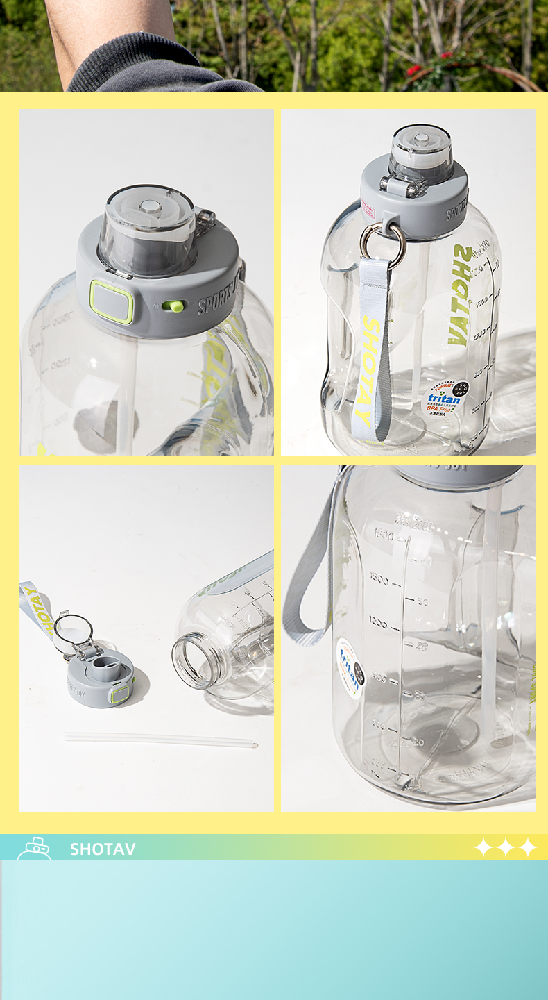 1500ML尚泰健力墩墩塑料桶