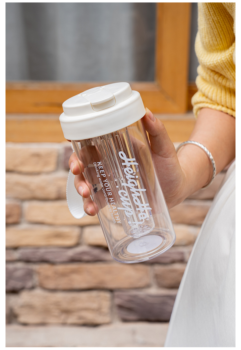 600ML养生过滤塑料杯