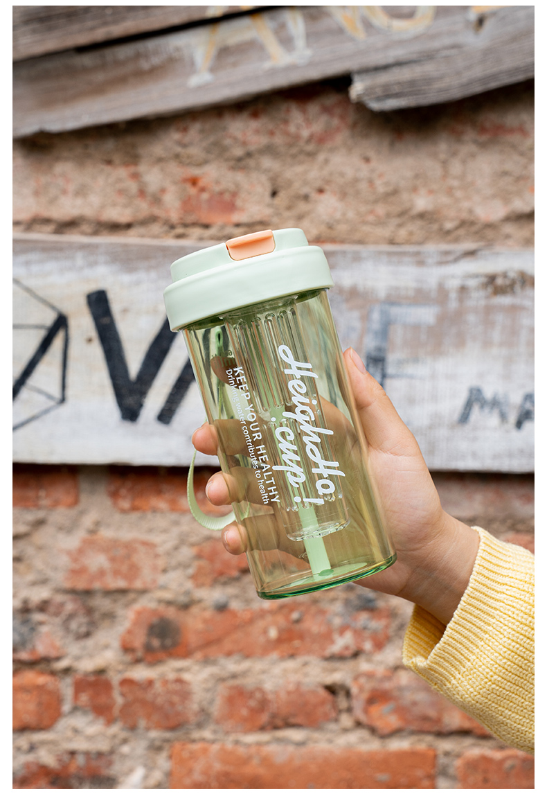 600ML养生过滤塑料杯