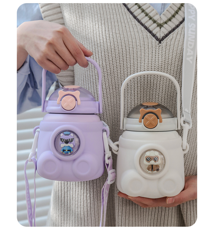 650ML公仔熊保温杯