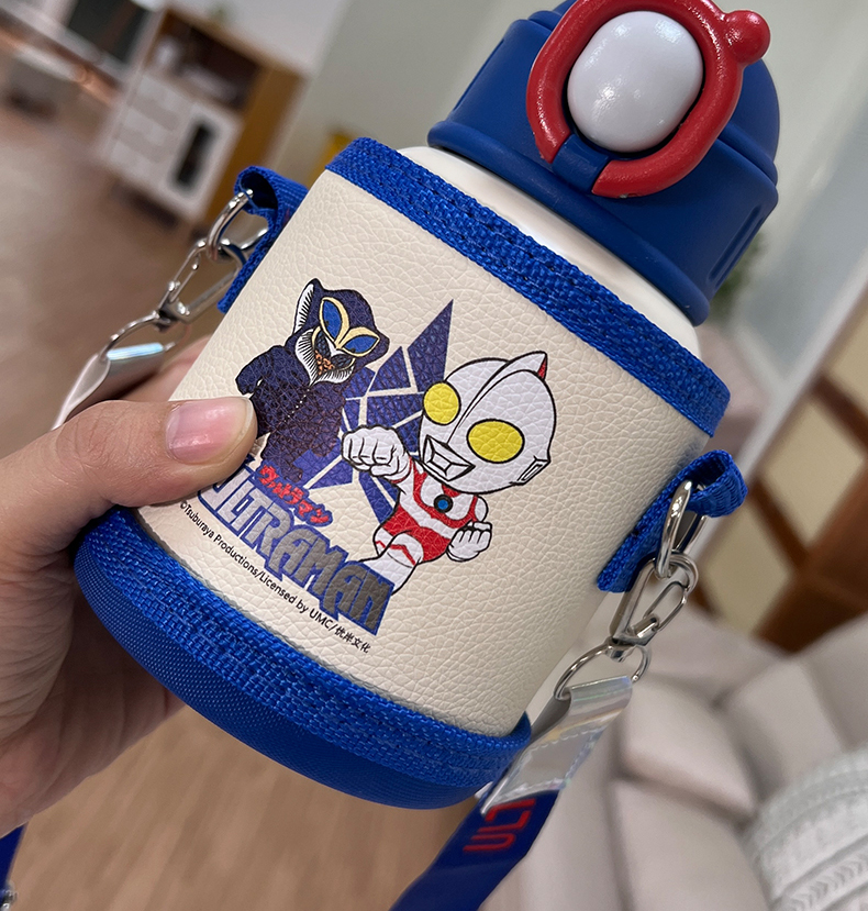 500ML奥特曼一杯双盖保温壶