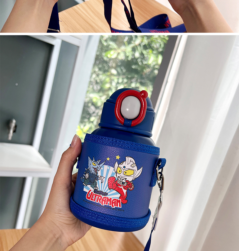 500ML奥特曼一杯双盖保温壶