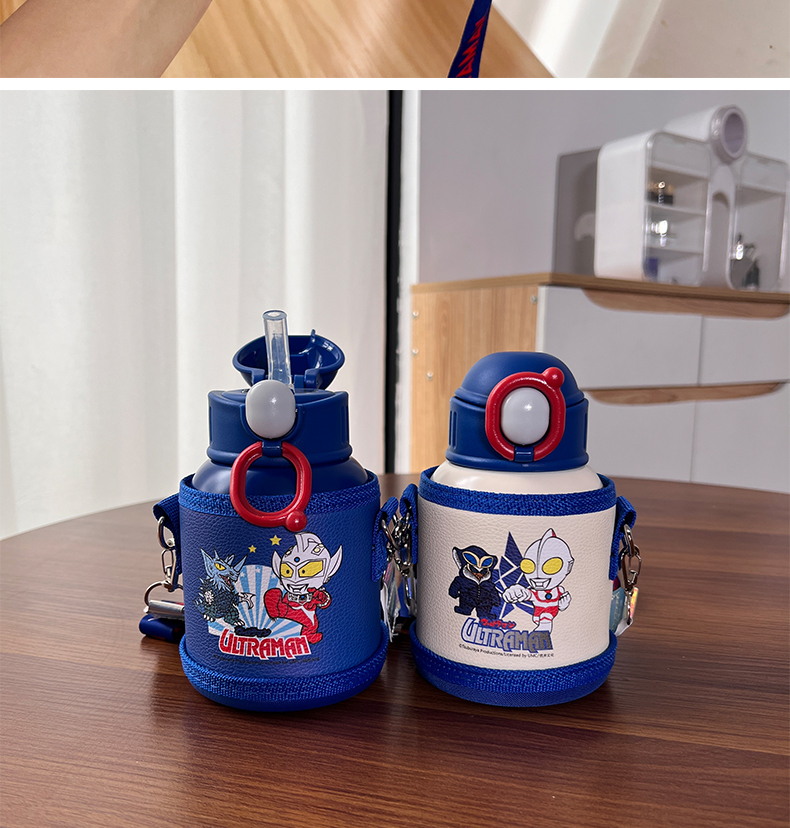 500ML奥特曼一杯双盖保温壶