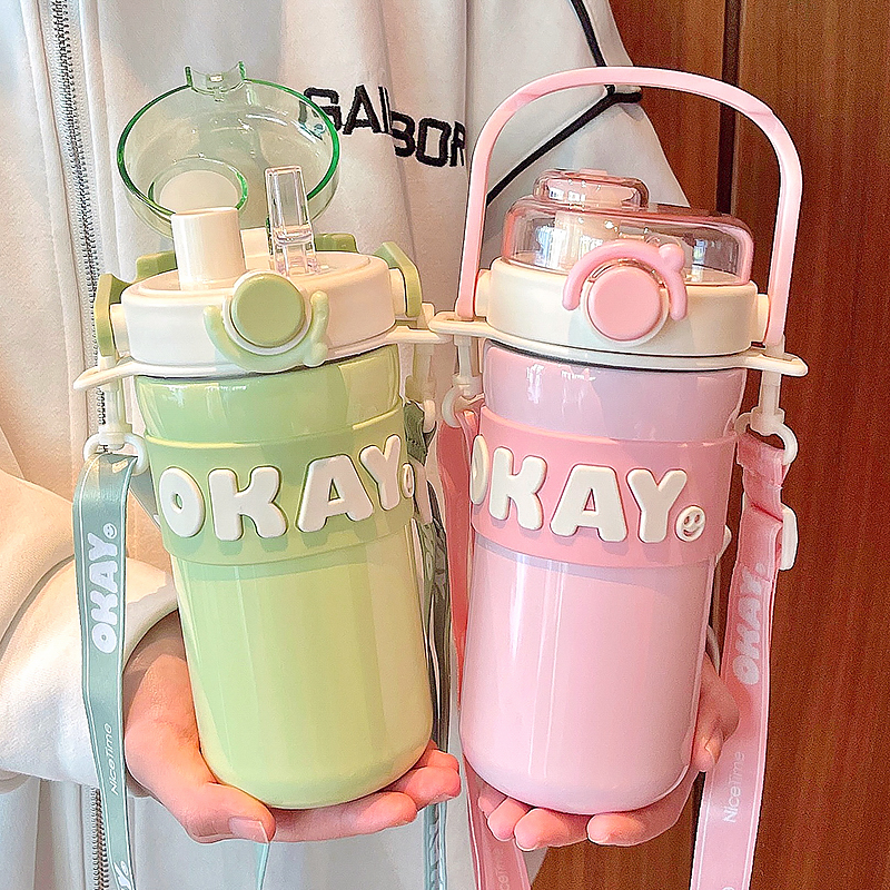 635ML OKAY双饮保温杯