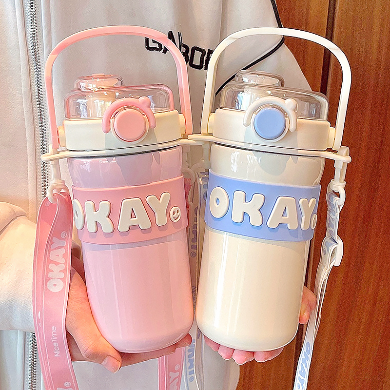 635ML OKAY双饮保温杯