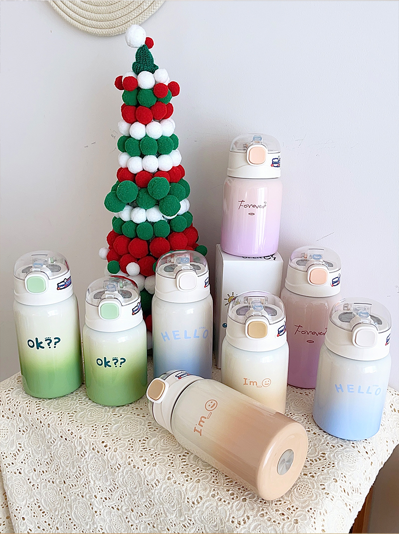 350ML圆圆盖-迷雾系列保温杯