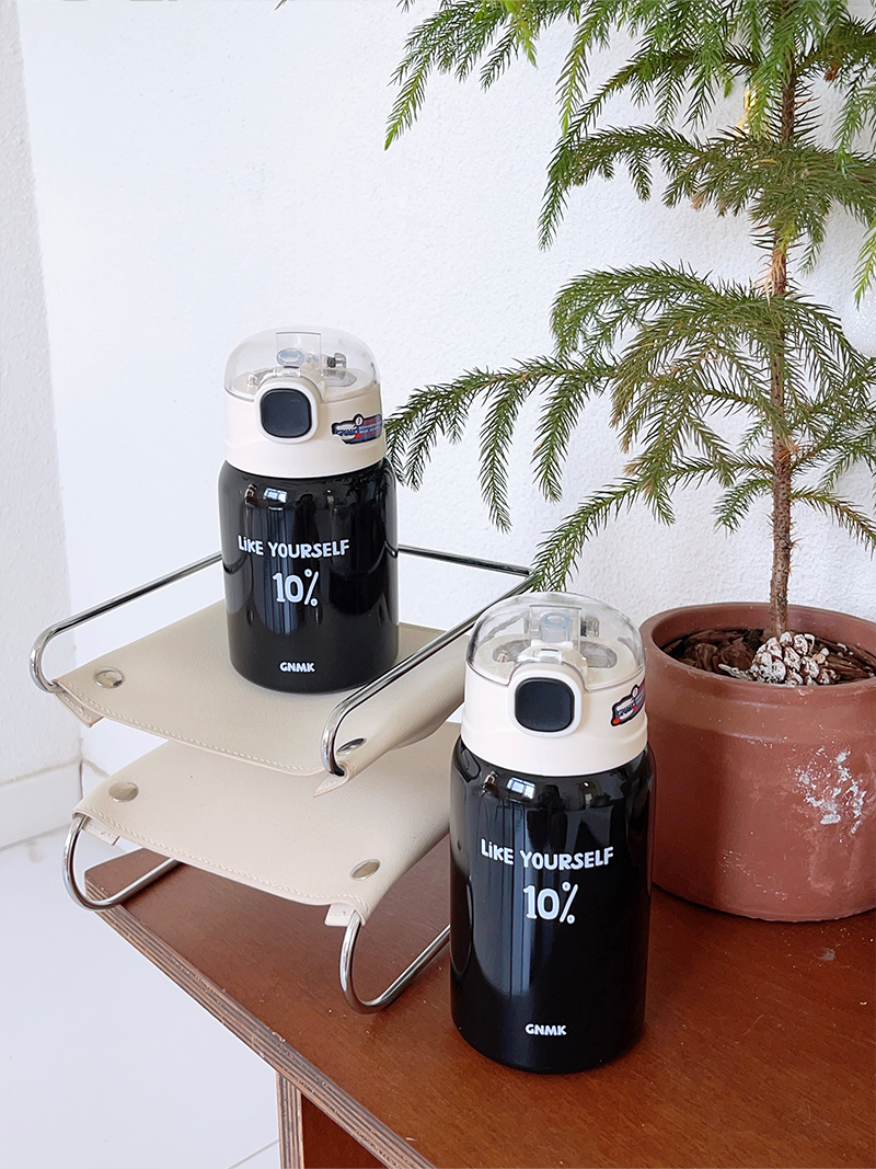 450ML圆圆盖-英文系列保温杯