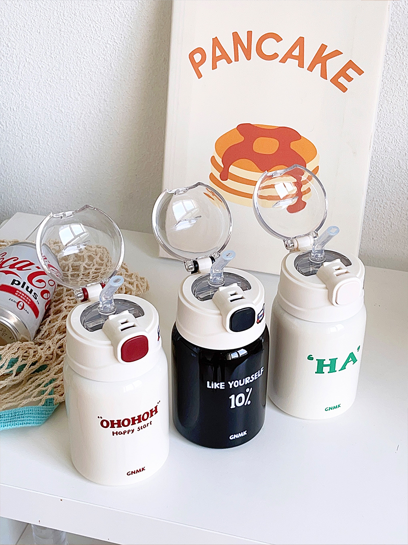 350ML圆圆盖-英文系列保温杯