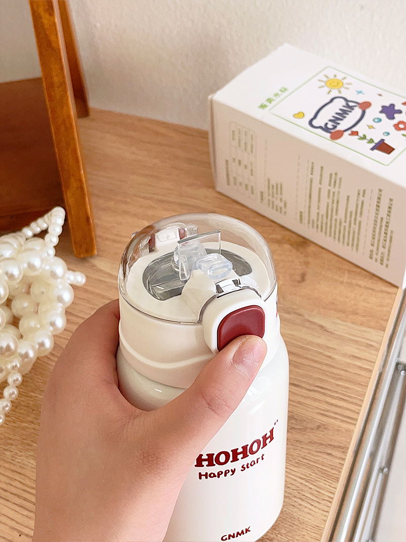 350ML圆圆盖-英文系列保温杯