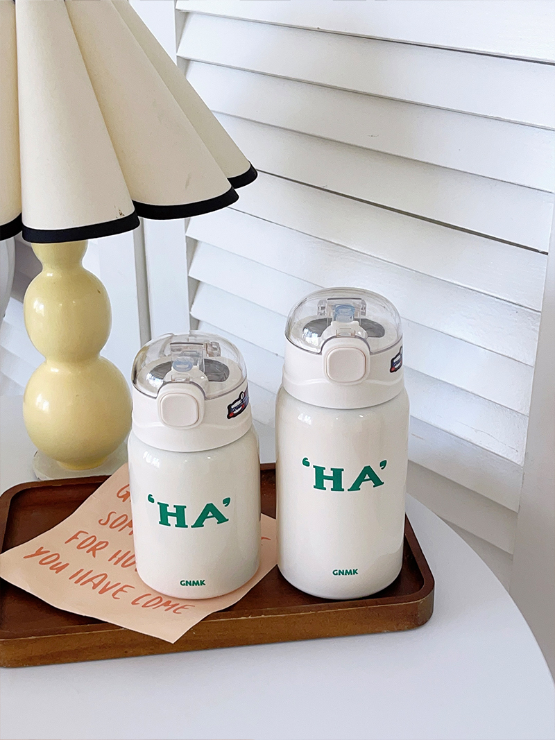 350ML圆圆盖-英文系列保温杯