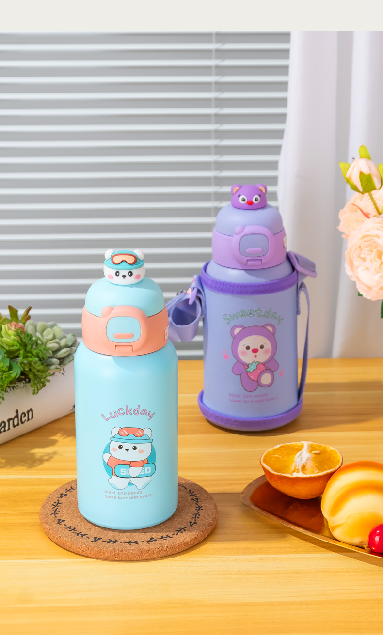 500ML六代儿童保温壶双盖