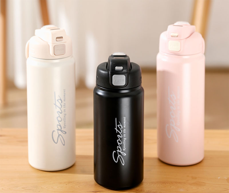 600ML乐享双饮保温杯