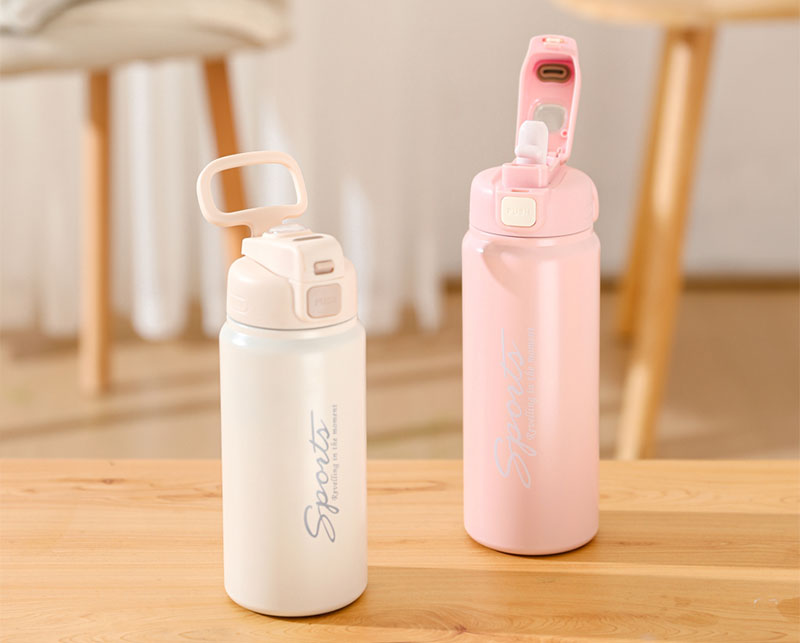 600ML乐享双饮保温杯