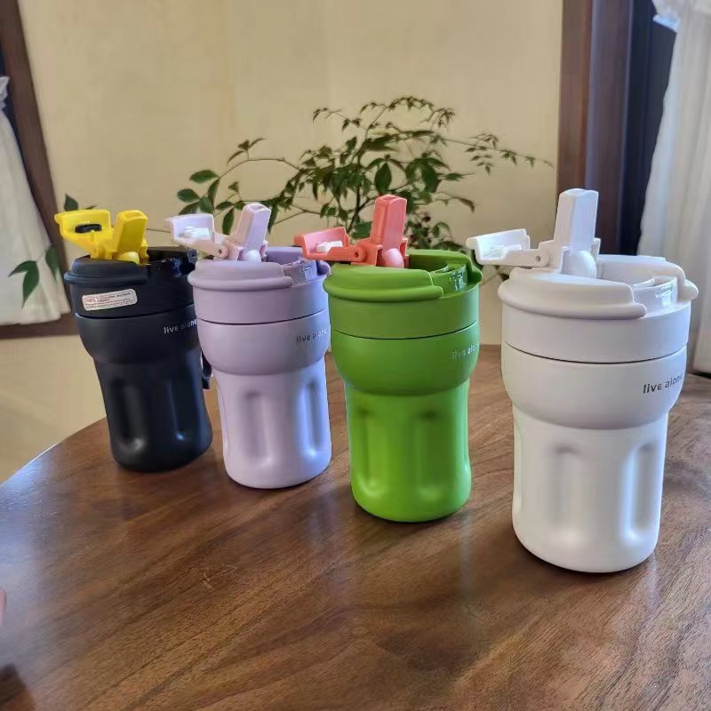 400ML六角保温杯