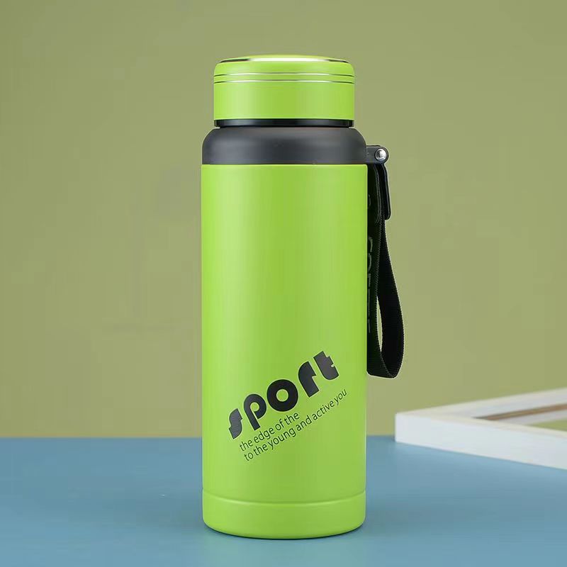 600ML真空吊带保温杯