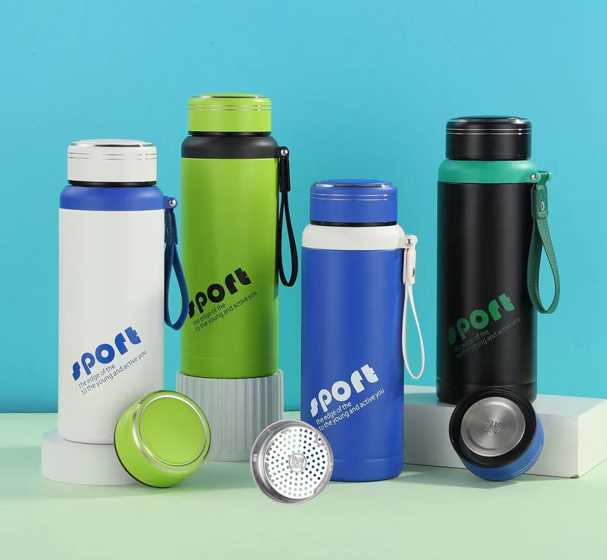 1000ML真空吊带保温杯