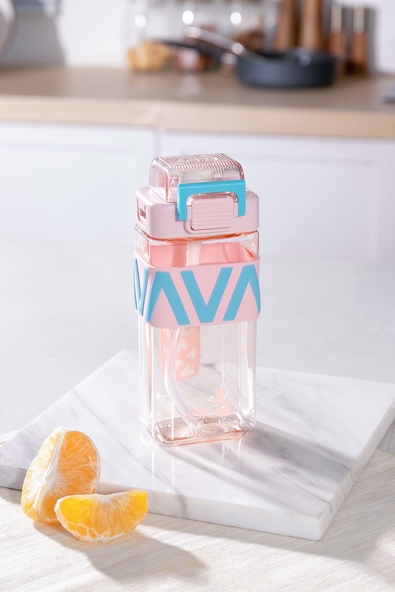 650ML VSK小方扁形塑料壶