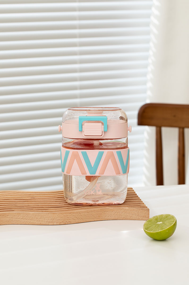 640ML VSK小方扁形塑料壶