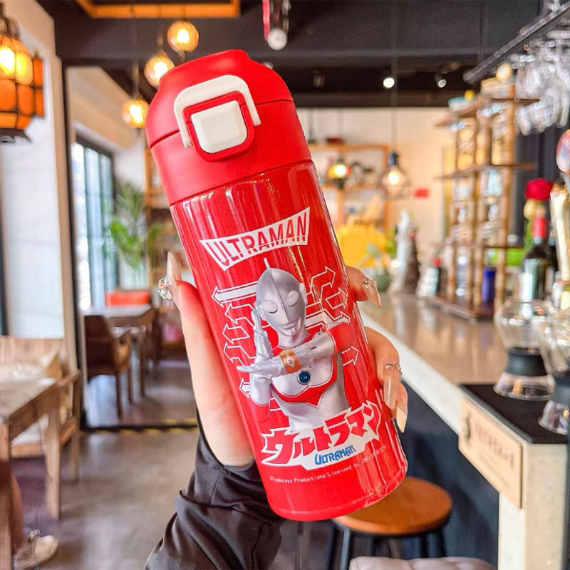 500ML奥特曼便携提手随手保温杯