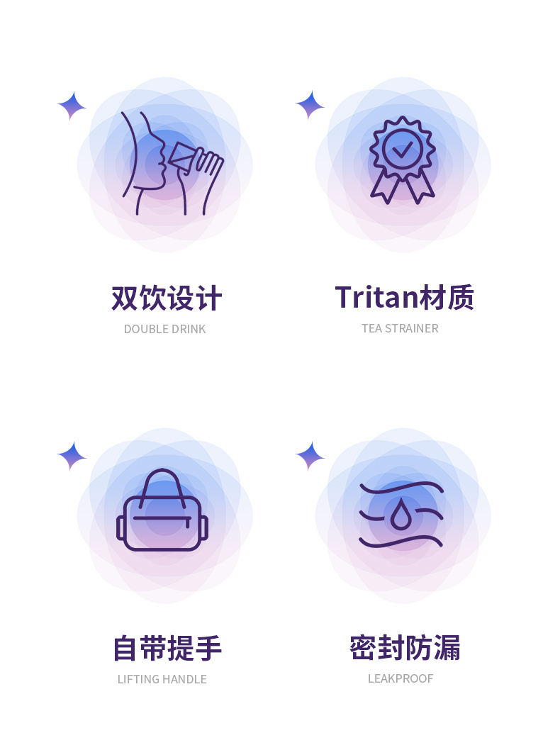 550ML道奇焕彩塑料水杯