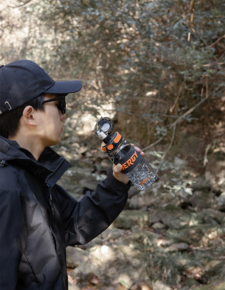 870ML道奇相随运动塑料水杯