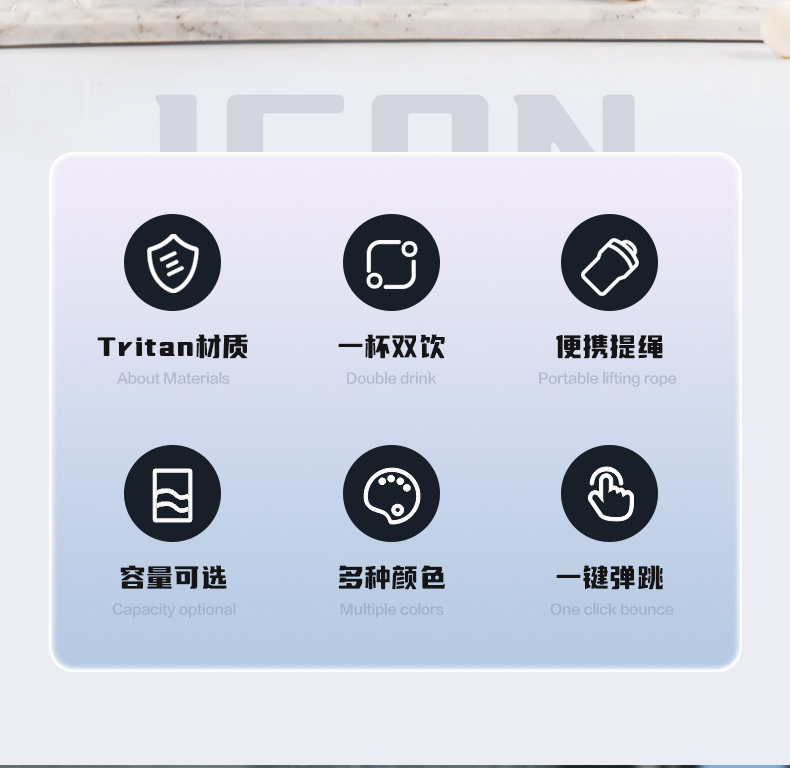 650ML道奇随行塑料杯