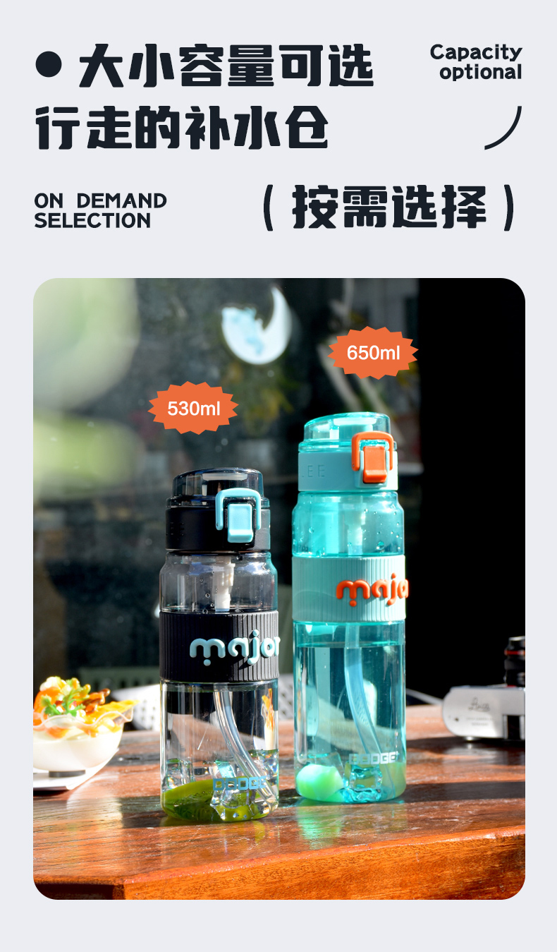 650ML道奇随行塑料杯