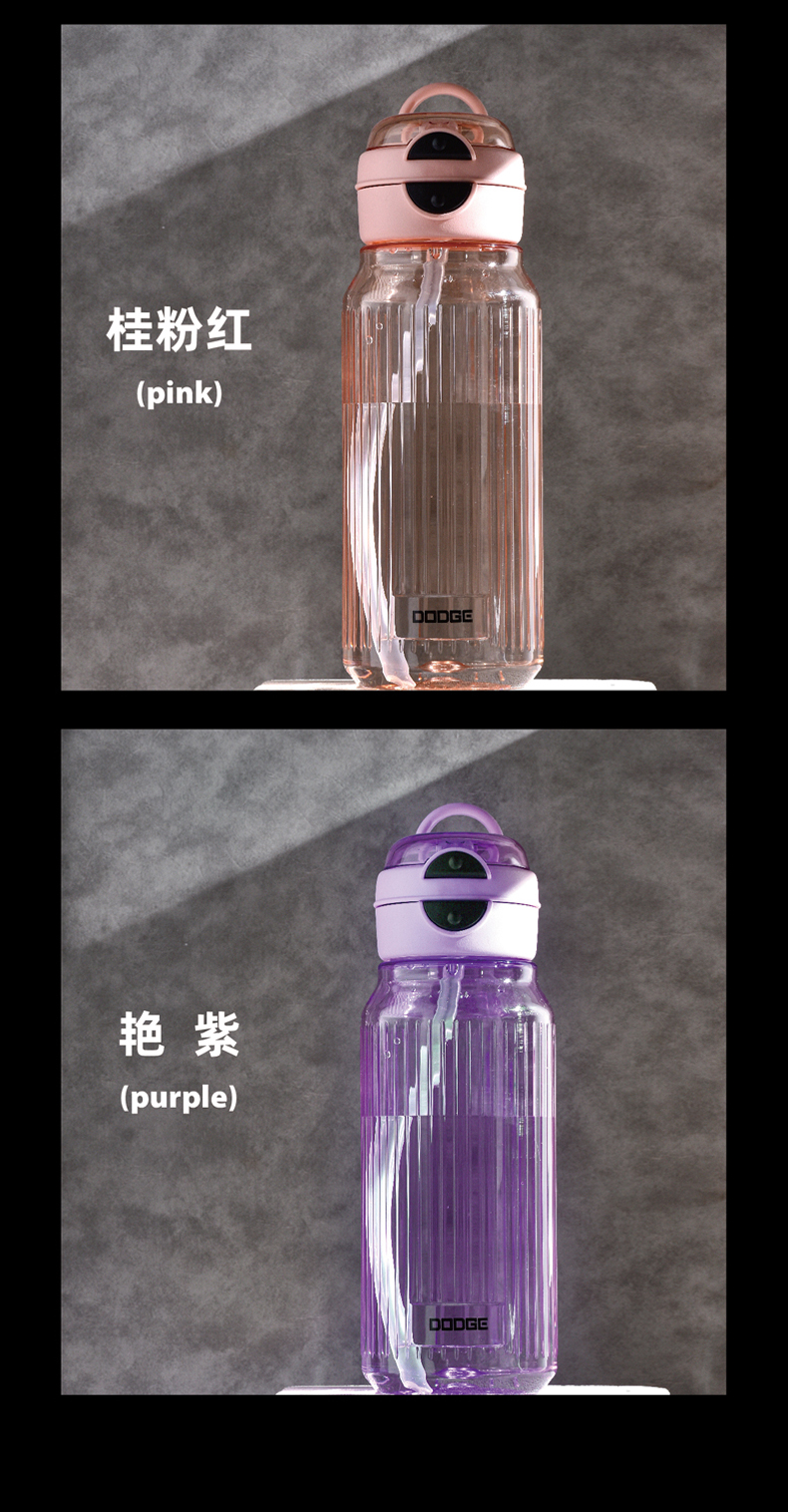 980ML道奇真情双饮塑料杯