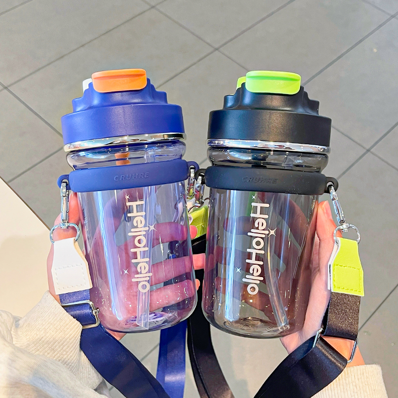 600ML双饮T字咖啡塑料杯