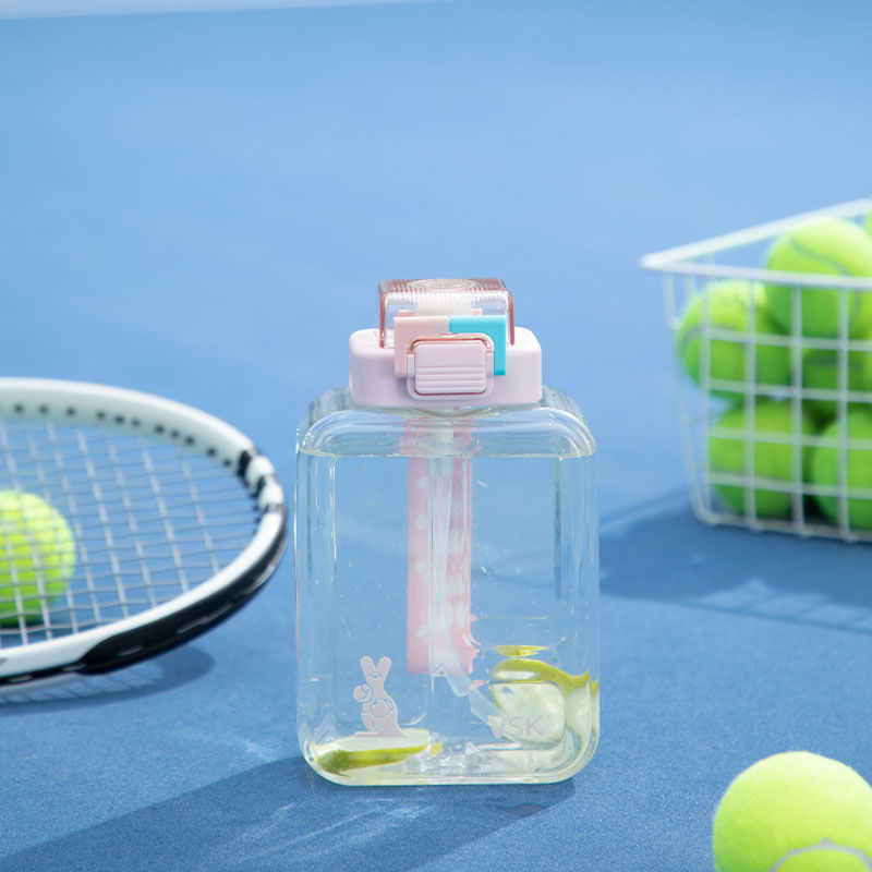 1200ML VSK小方扁形塑料壶