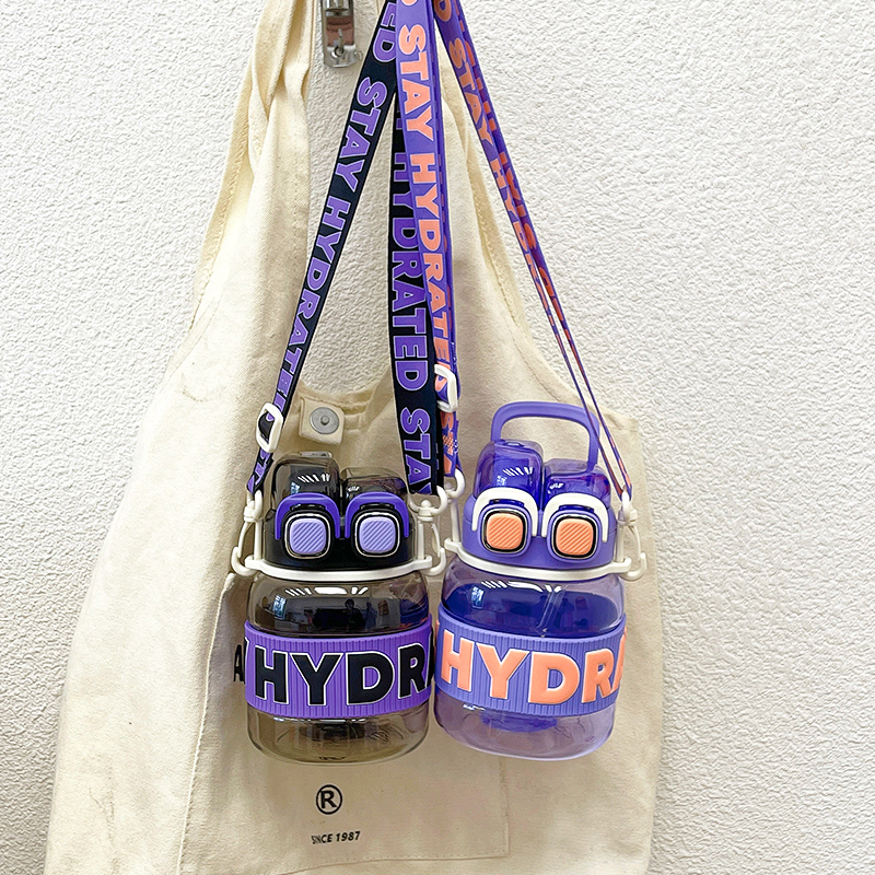 760ML字母方墩墩塑料杯