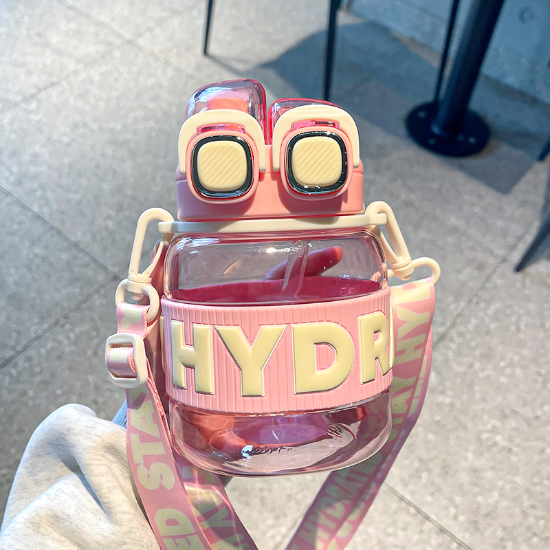 760ML字母方墩墩塑料杯