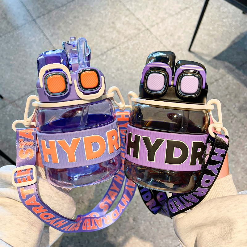 760ML字母方墩墩塑料杯