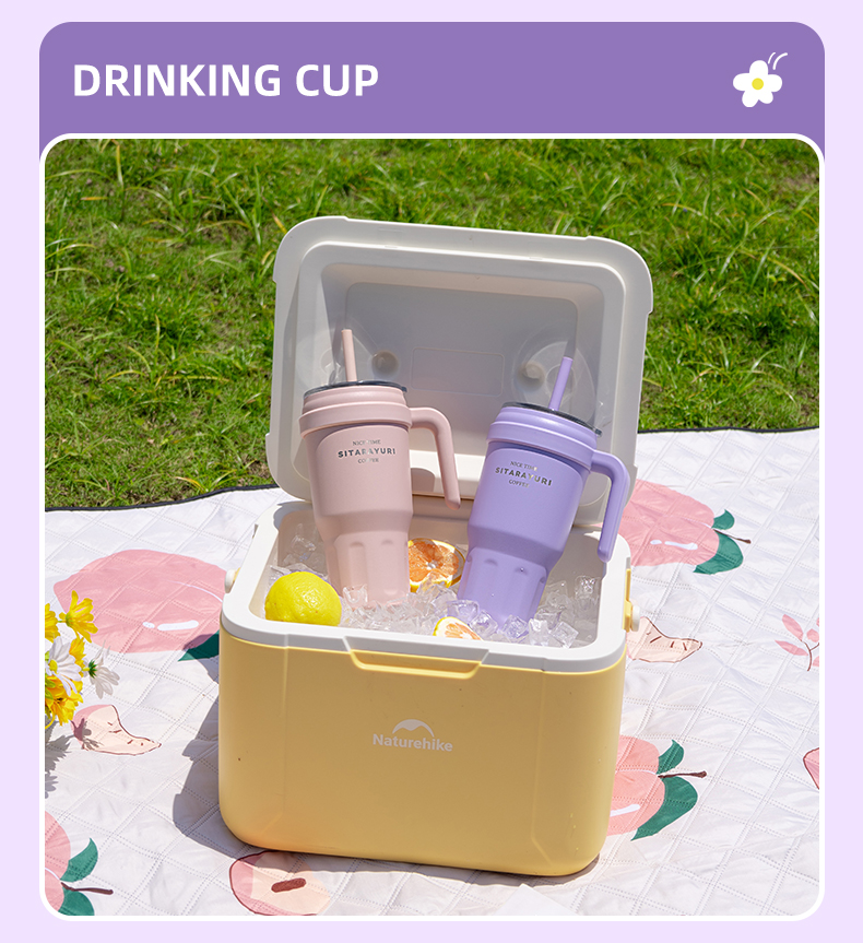 1100ML大容量手柄保温杯