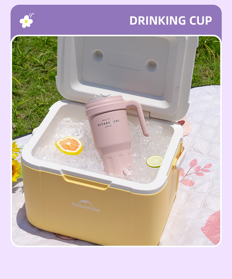 1100ML大容量手柄保温杯