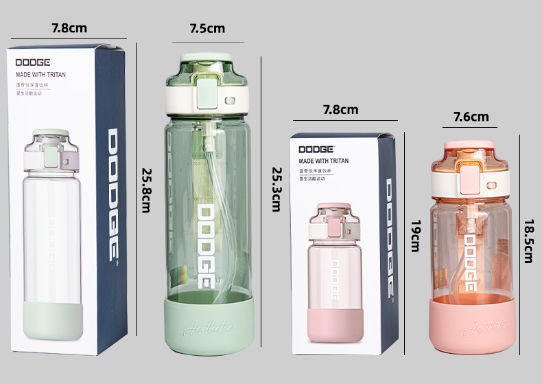 780ML道奇悦享直饮塑料杯